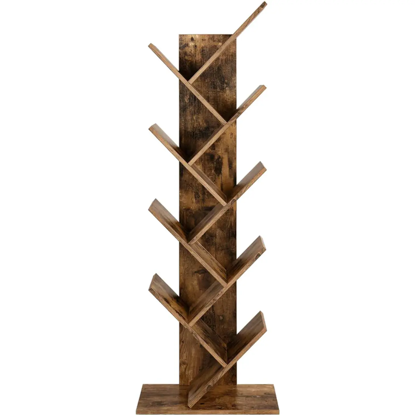Árbol Librero para Living y Deco MDF Metal Estilo Industrial 3