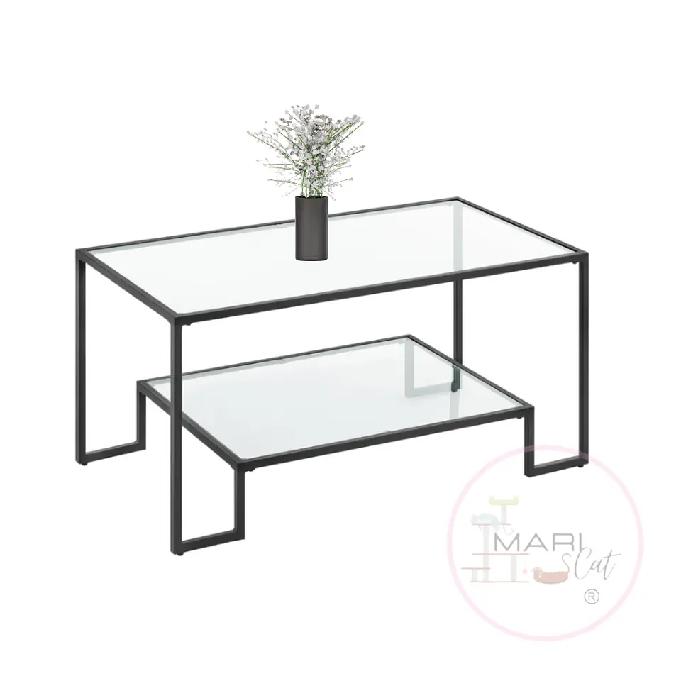 Mesa Centro Rectangular de Vidrio Landala 5