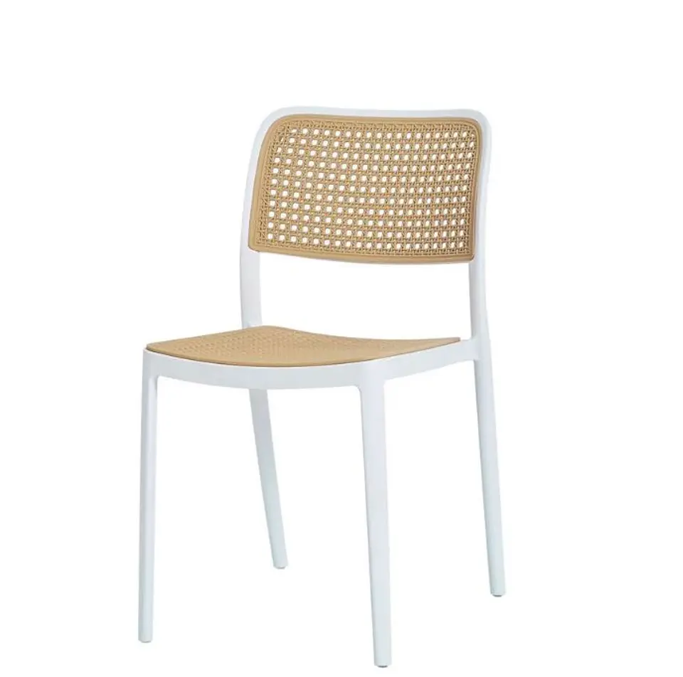 Silla Cap Delta Apilable polipropileno -terraza restaurant comedor  3