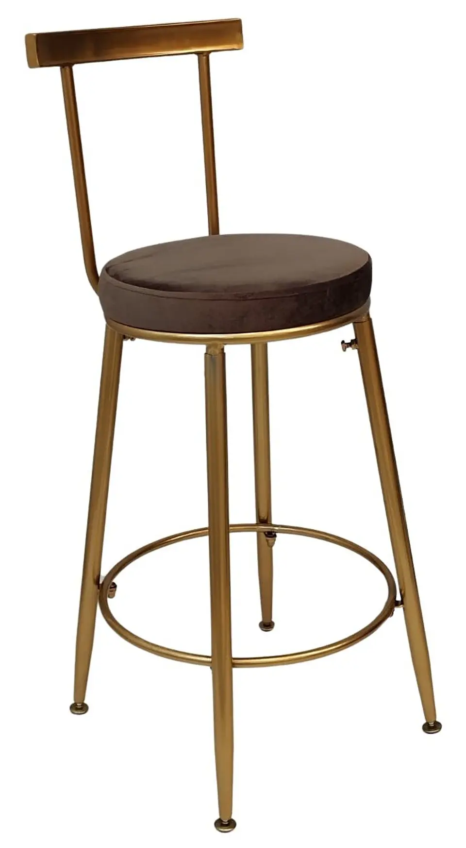 Taburete Bar Chic Velvet Gold- Cocina 4