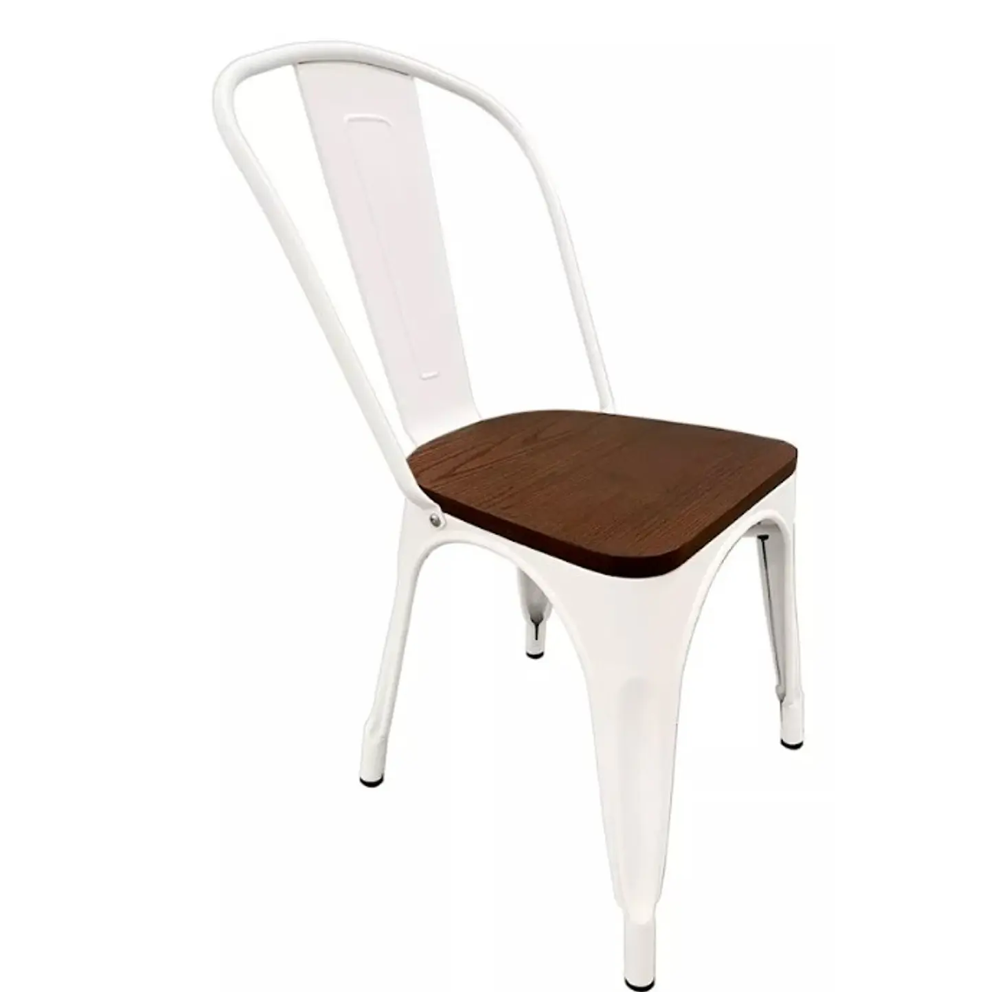 Silla Tolix Madera Negro – Restaurante, Terraza y Eventos 4
