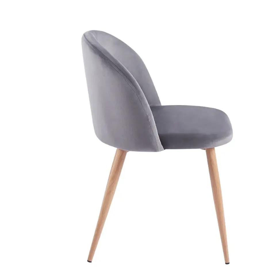 Silla Eames Velvet Negro 1