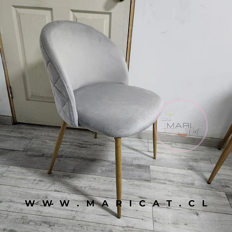 Silla Elegant Velvet Negro – Living y Recepción