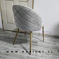 Silla Elegant Velvet Gris – Living y Recepción - Miniatura 3