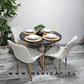 Mesa Eames Melamina + Silla Macron Velvet Wood - Miniatura 1