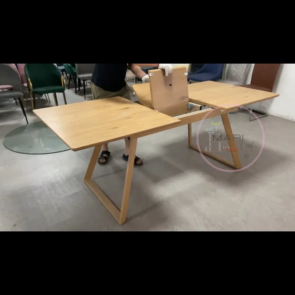 Comedor Rectangular Melamina 4 Sillas Eames – Mesa 160x90cm 5