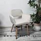 Sitial Boston Velvet Wood-Living recepcion comedor - Miniatura 3