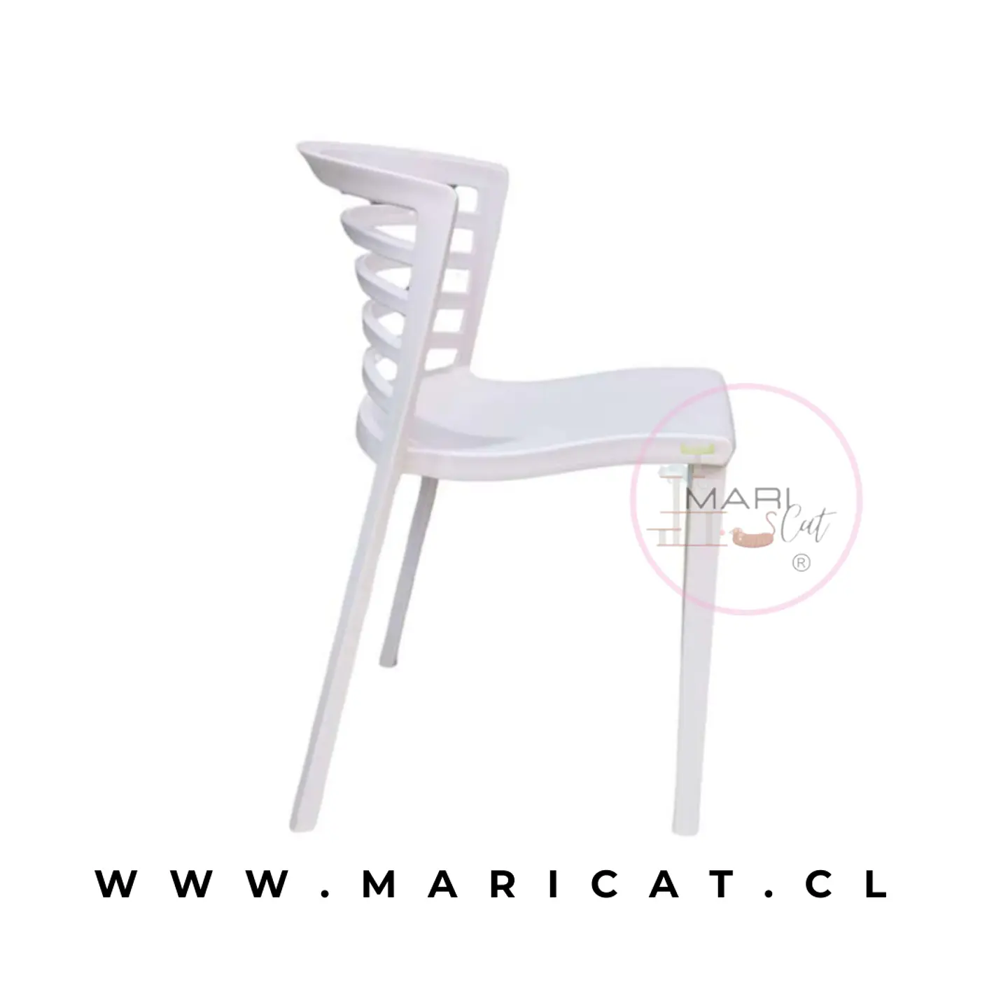 Silla Apilable Roma Windsor Polipropileno 5