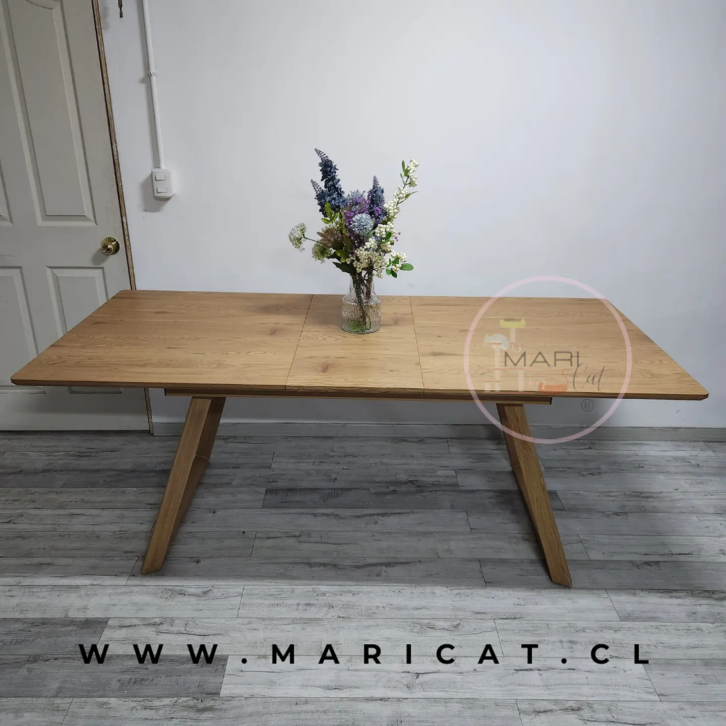 Comedor Rectangular Melamina 8 Sillas Tulip – Mesa 100cm 3