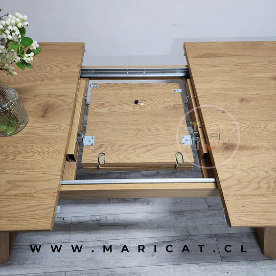 Mesa Expandible Zeus MDF 160x90 + Silla Tulip