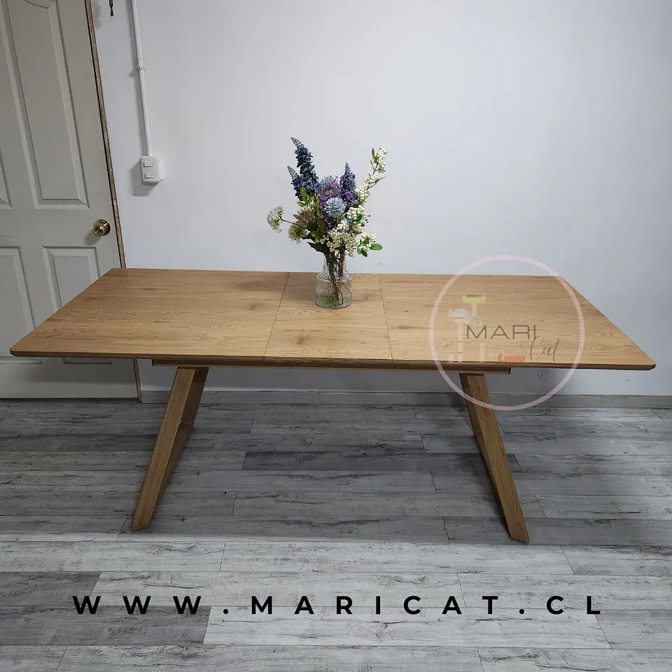 Comedor Rectangular Melamina 4 Sillas Eames – Mesa 160x90cm 2