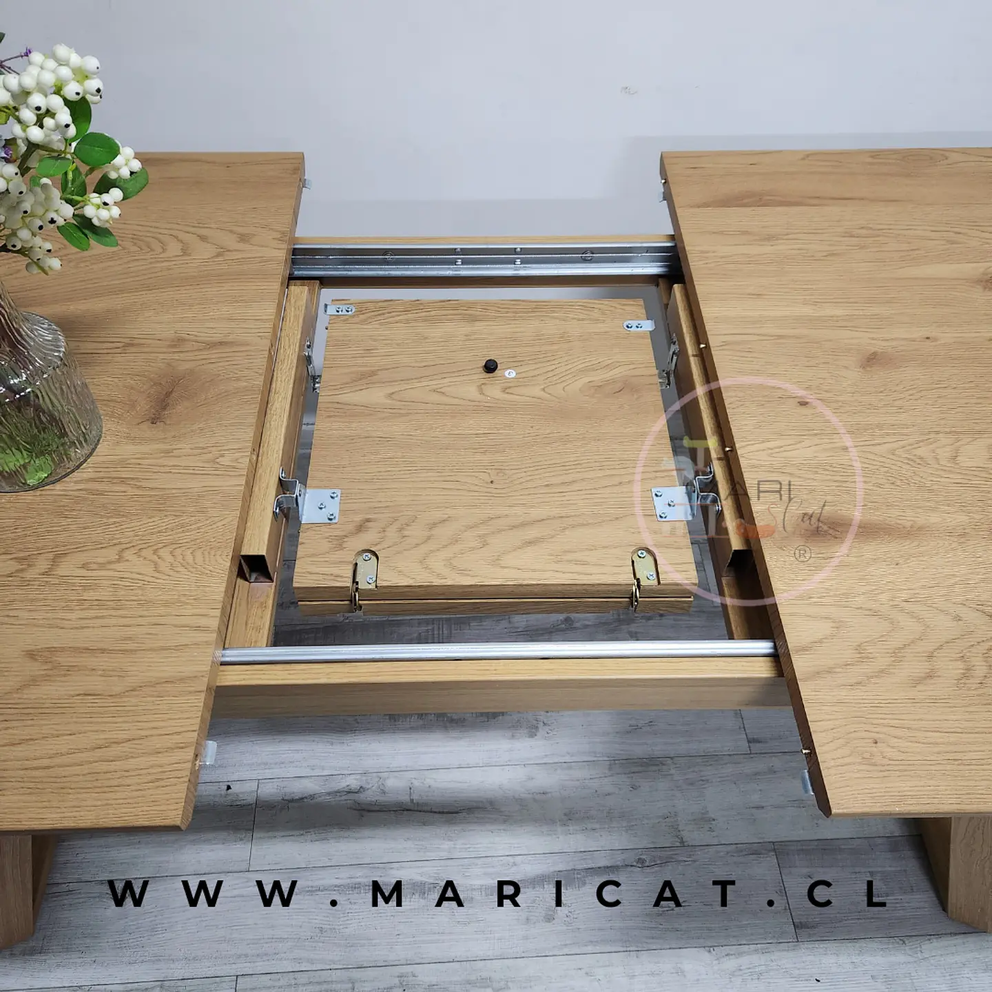 Comedor Rectangular Melamina 4 Sillas Eames – Mesa 160x90cm 4