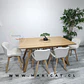 Comedor Rectangular Melamina 4 Sillas Velvet – Mesa 100cm - Miniatura 5