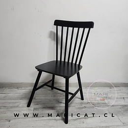 Silla Windsor Madera Negro