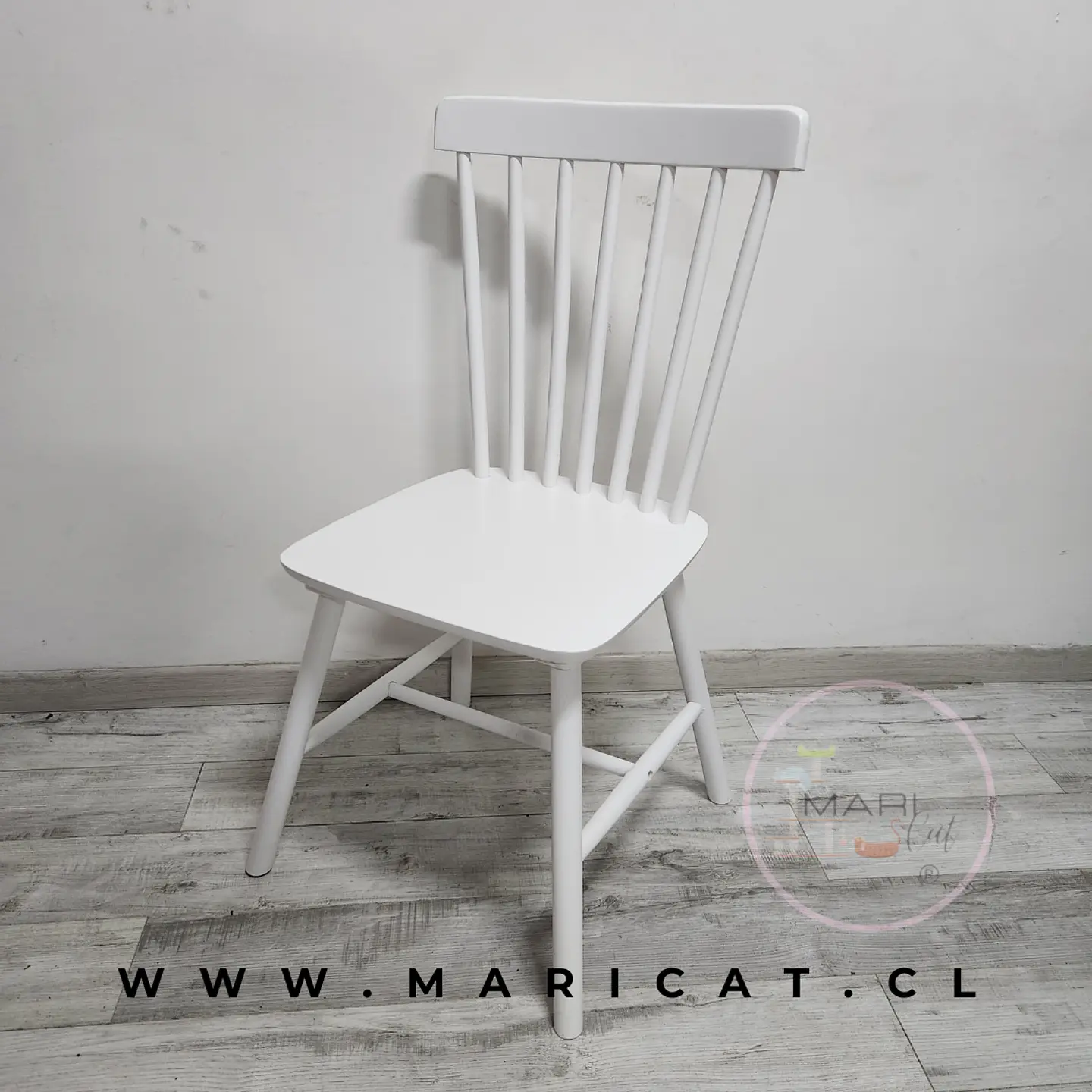 Silla Windsor Cross de Madera -comedor restaurant 2