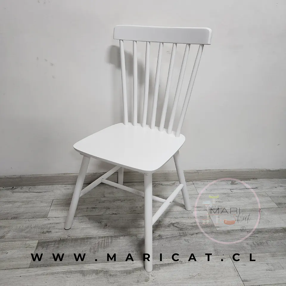 Silla Windsor Cross de Madera -comedor restaurant 2