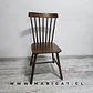 Silla Windsor Cross de Madera -comedor restaurant - Miniatura 4