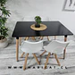 Comedor Rectangular Melamina 4 Sillas Tulip Nordic – Mesa 120x80cm - Miniatura 8