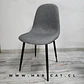 Silla Spoon Lino Black - Miniatura 1
