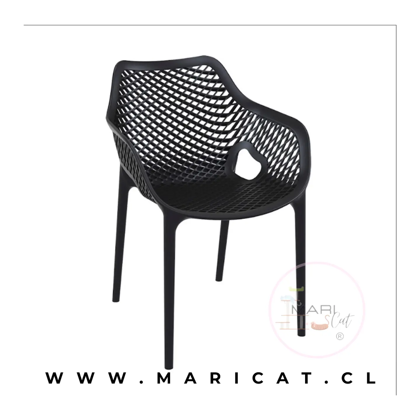 Butaca Stool Terraza apilable 3