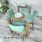 Comedor Rectangular Vidrio 4 Sillas Tulip – Mesa 80x75cm - Miniatura 2