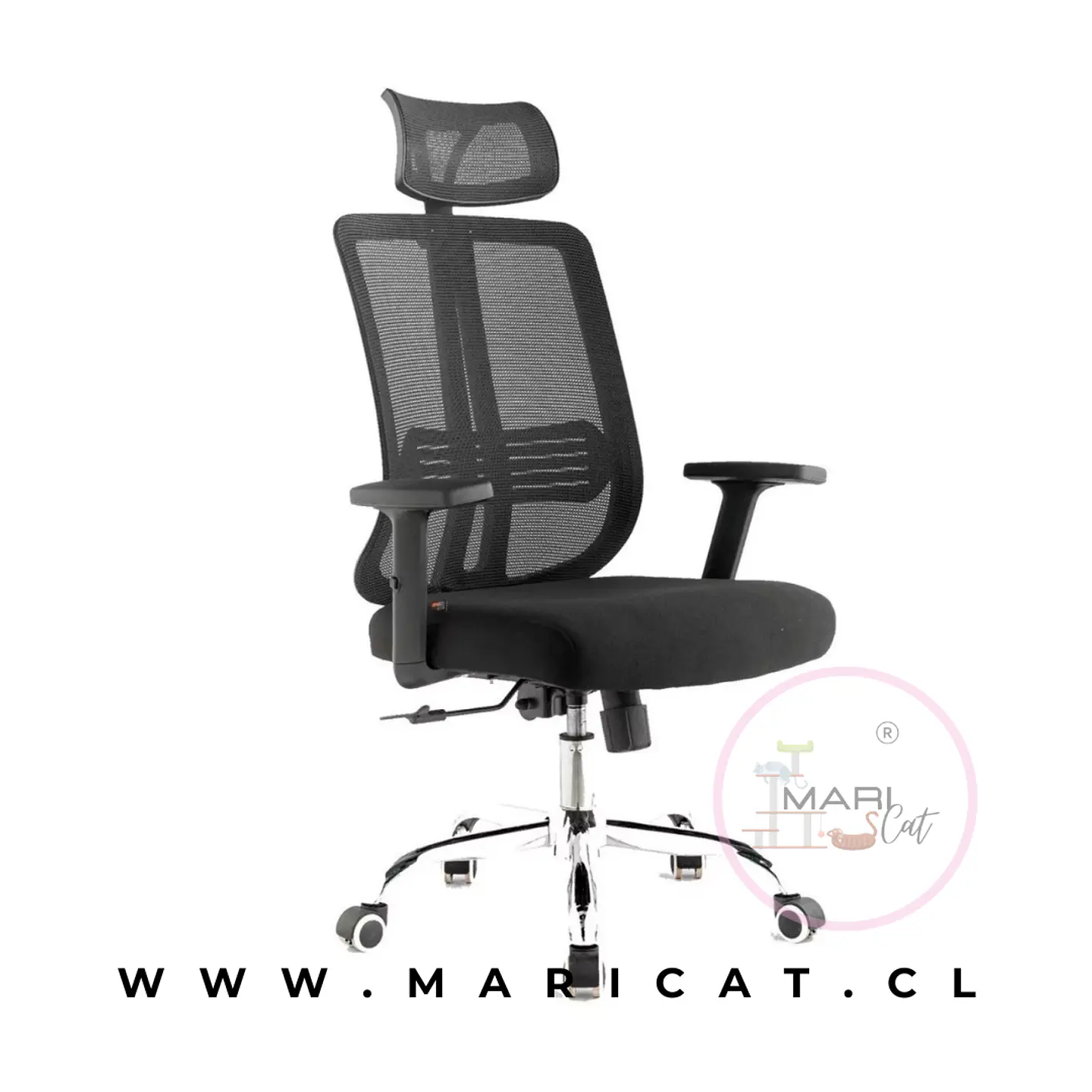 Silla Escritorio Oficina Mesh 3