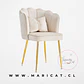 Sitial Flor Corona Velvet Gold con Cojin - Miniatura 2