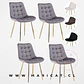 Pack Silla Macrot Velvet Gold - Miniatura 4