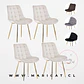 Pack Silla Macrot Velvet Gold - Miniatura 1