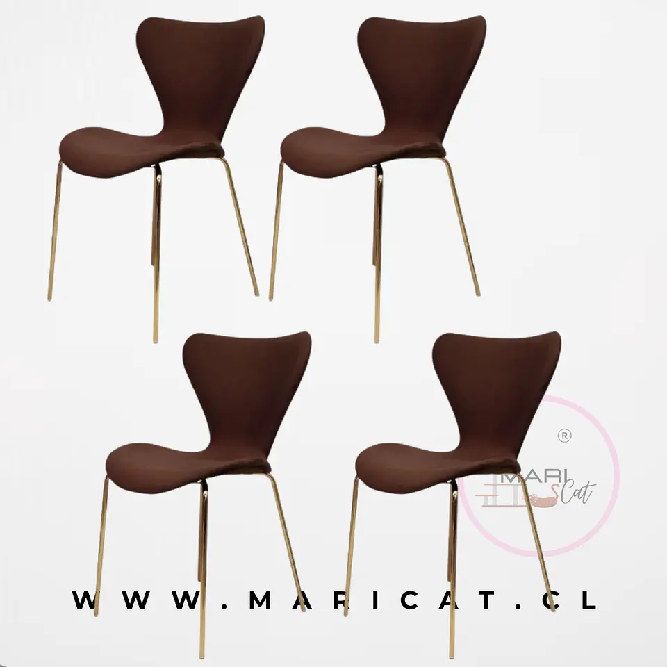 Silla Eames Velvet Café 1