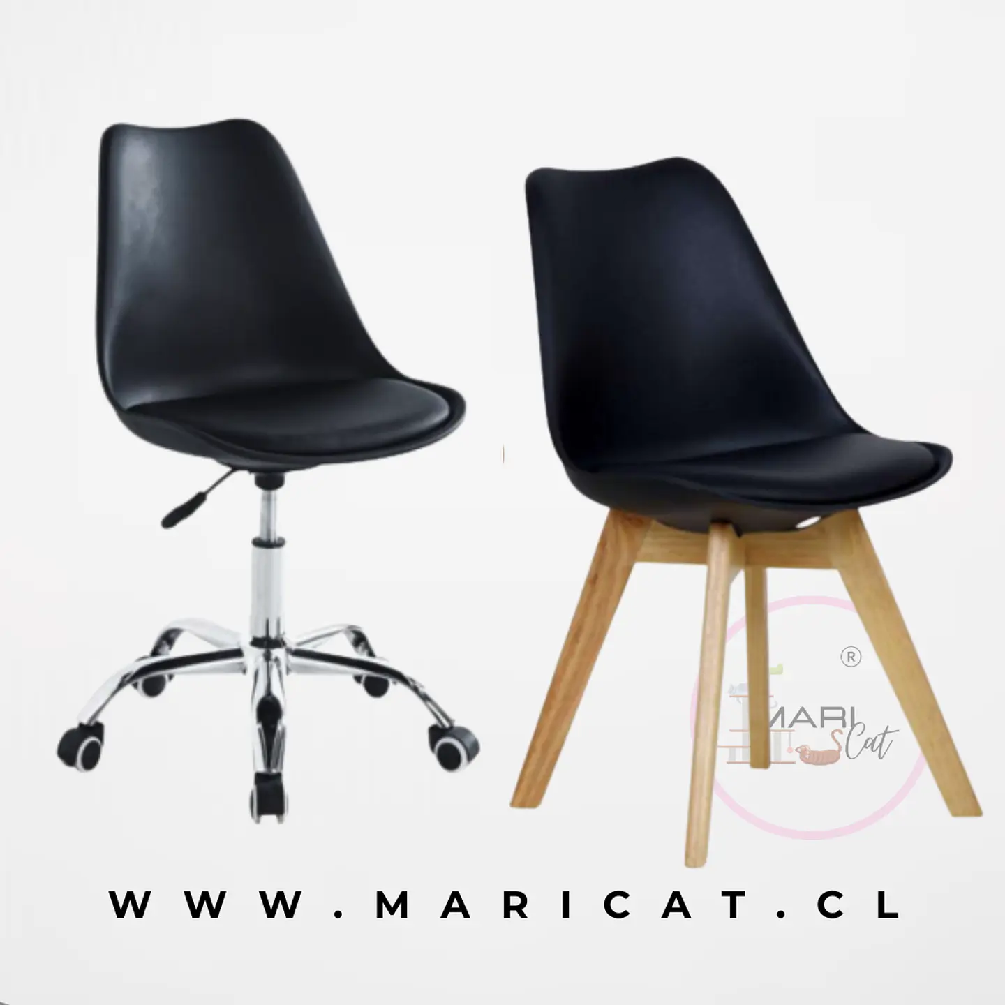 Pack Silla Tulip Manicurista 1