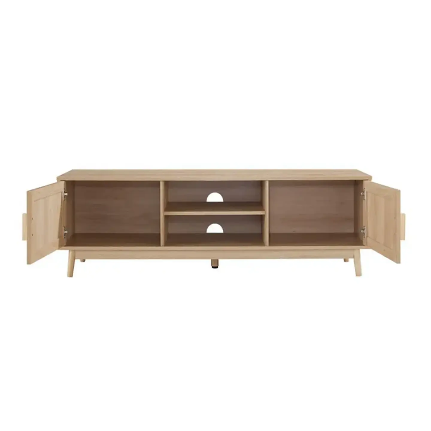 Rack Tv Olen MDF Rattan 2 puertas- TV  4