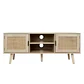 Rack Tv Olen MDF Rattan 2 puertas- TV  - Miniatura 2