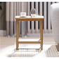 Mesa Ari Lateral o Velador MDF Rattan - dormitorio living lectura - Miniatura 2