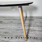 Mesa Expandible Rectangular tres en uno Black MDF Black de comedor o reunion - Miniatura 4