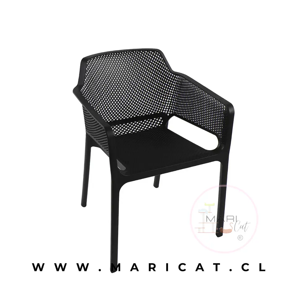 Pack de cuatro Butaca Stool Terraza apilable polipropileno 2