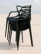 Pack de 4 Sillas Master Polipropileno Apilable- comedor terraza restaurant - Miniatura 2