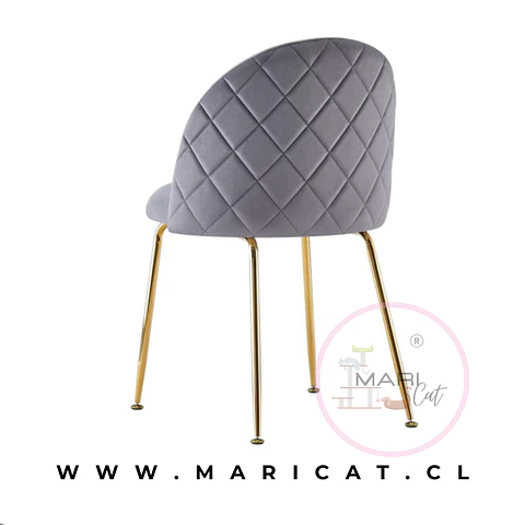 Silla Eames Velvet Gris
