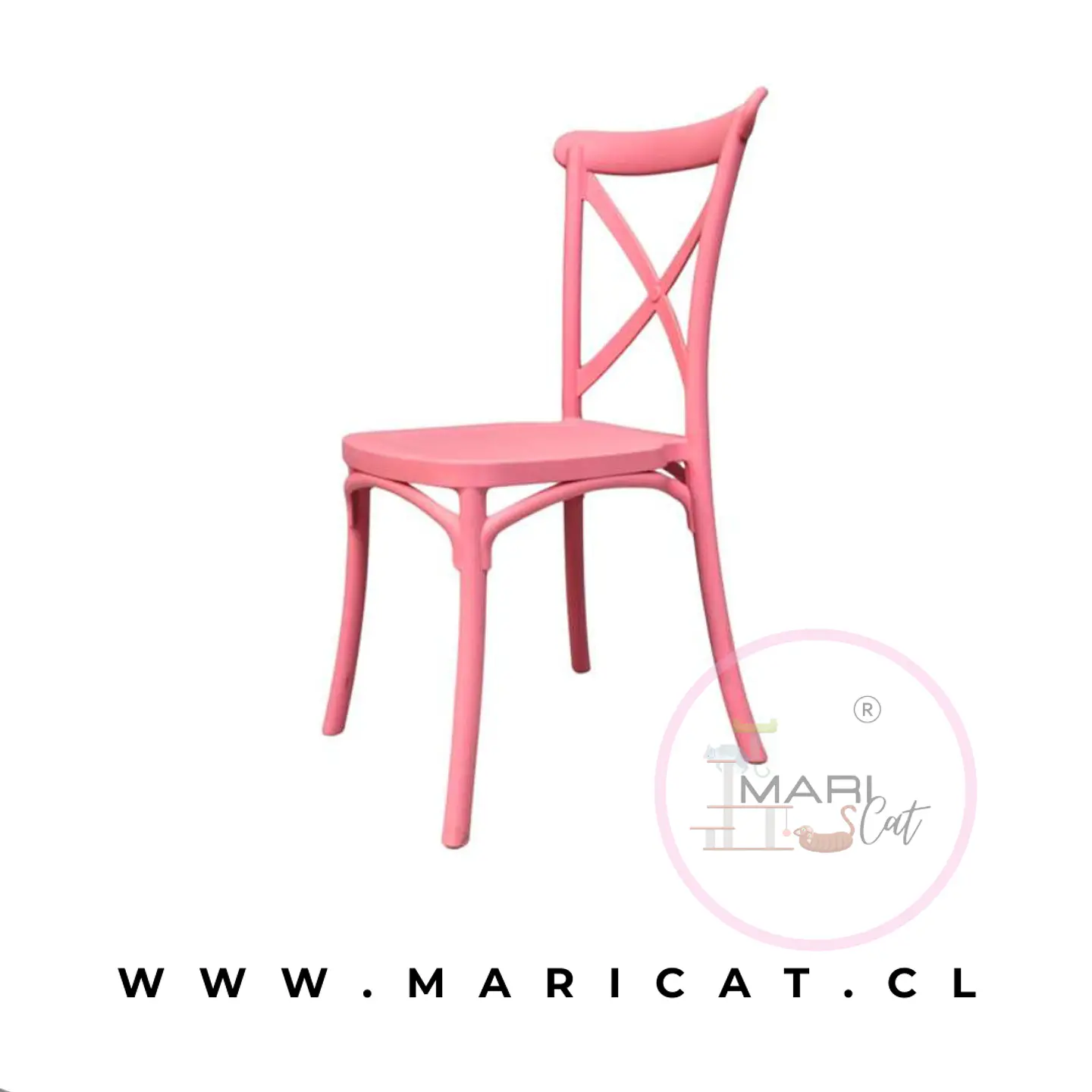 Silla Danubio Crossback Apilable Kids Para Niños 6