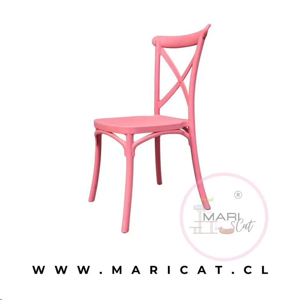 Silla Danubio Crossback Apilable Kids Para Niños 6