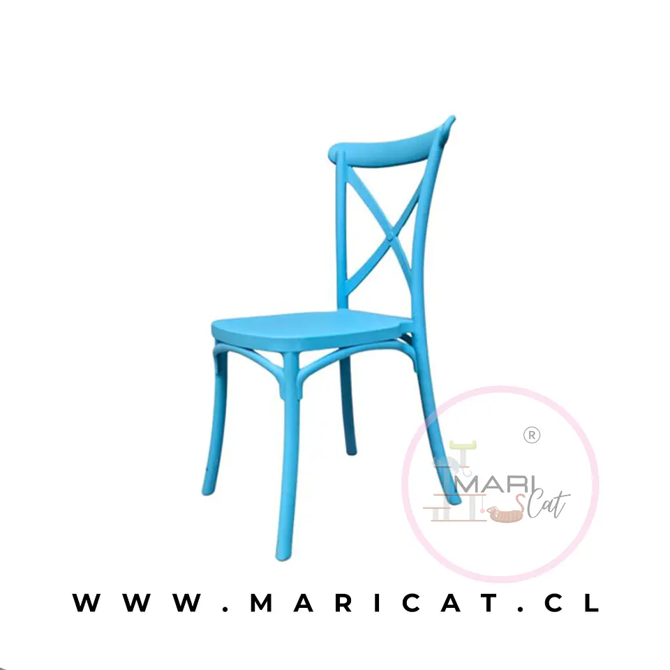 Silla Danubio Crossback Apilable Kids Para Niños 5
