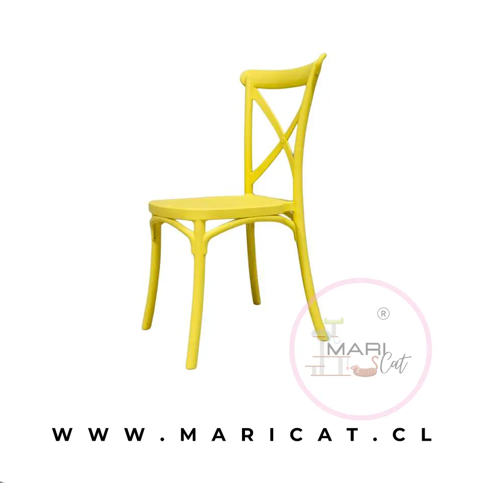 Silla Danubio Crossback Apilable Kids Para Niños 4