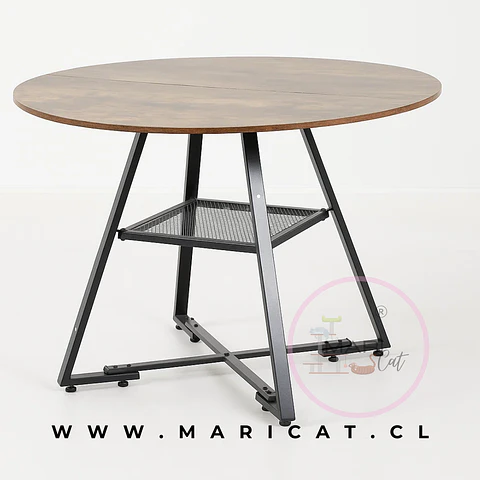 Mesa Redonda Torn estilo industrial MDF