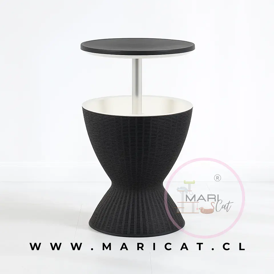 Mesa de Centro Multifuncional de Rattan Sintético 2