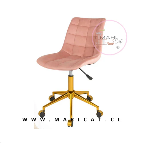 Silla Capitoné Velvet Dorado – Living y Recepción