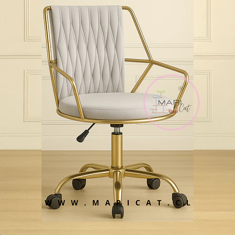 Silla Elegant Velvet Dorado – Living y Recepción
