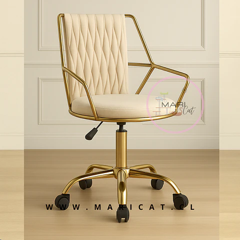 Silla Elegant Velvet Dorado – Living y Recepción
