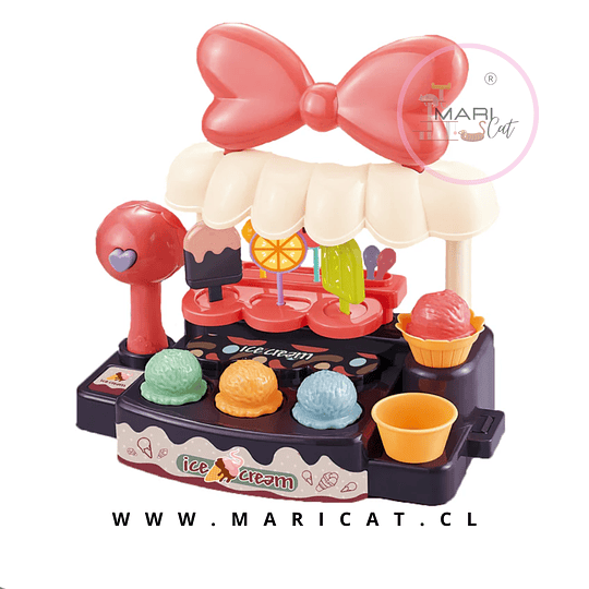 Tienda de Helados de Juguete con Luces y Sonidos – Set de 20/28 Piezas +1