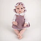 Muñeca Bebé Reborn Realista 55 cm con Accesorios en Tonos Mora  + 3 years - Miniatura 1