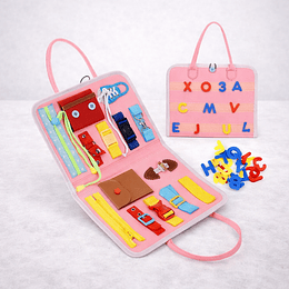 Maleta de Actividades Desarollo Sensorial Juguete Montessori + 1 years